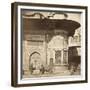 Vue de Constantinople, ancienne fontaine de sultan Mahmoud-Felice Beato-Framed Giclee Print