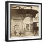 Vue de Constantinople, ancienne fontaine de sultan Mahmoud-Felice Beato-Framed Giclee Print