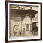 Vue de Constantinople, ancienne fontaine de sultan Mahmoud-Felice Beato-Framed Giclee Print