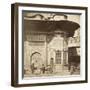 Vue de Constantinople, ancienne fontaine de sultan Mahmoud-Felice Beato-Framed Giclee Print