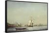 Vue de Constantinople-Félix Ziem-Framed Stretched Canvas