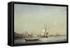 Vue de Constantinople-Félix Ziem-Framed Stretched Canvas