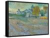 Vue De L'Asile Et De La Chapelle De Saint-Rémy, 1889-Vincent van Gogh-Framed Stretched Canvas
