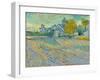 Vue De L'Asile Et De La Chapelle De Saint-Remy, 1889-Vincent van Gogh-Framed Giclee Print