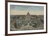 Vue de l'église de Saint-Pierre à Rome-null-Framed Giclee Print