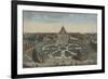 Vue de l'église de Saint-Pierre à Rome-null-Framed Giclee Print