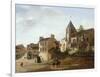 Vue de l'église Saint-Germain de Charonne-Etienne Bouhot-Framed Giclee Print