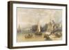 Vue de l'intérieur du port du Havre-William Callow-Framed Giclee Print