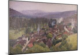 Vue de la Bastide (Terrasse de Marquayrol), 1935-Henri Martin-Mounted Giclee Print