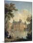 Vue de la cour de la Fontaine..-Jean Charles Joseph Remond-Mounted Giclee Print