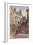 Vue de la cour de Rouen (ou de Rohan), entre le passage du Commerce et la rue du Jardinet-Marie-Désirée Bourgoin-Framed Giclee Print