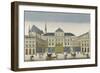 Vue de la façade du Palais de Justice prise de la place-null-Framed Giclee Print