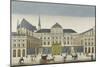 Vue de la façade du Palais de Justice prise de la place-null-Mounted Giclee Print