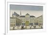 Vue de la façade du Palais de Justice prise de la place-null-Framed Giclee Print