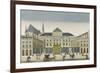 Vue de la façade du Palais de Justice prise de la place-null-Framed Giclee Print