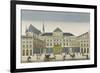 Vue de la façade du Palais de Justice prise de la place-null-Framed Giclee Print