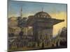 Vue De La Fontaine Tophane (Top Hane), Istanbul, Turquie  Peinture D' Antoine Ignace Melling (1763-Anton Ignaz Melling-Mounted Giclee Print