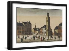 Vue de la place d'armes de Gravelines-null-Framed Giclee Print