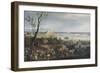 Vue de la rade d'Antibes-Claude Joseph Vernet-Framed Giclee Print