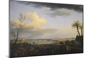 Vue de la rade d'Antibes-Claude Joseph Vernet-Mounted Giclee Print