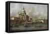 Vue de la Salute-Francesco Guardi-Framed Stretched Canvas