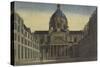 Vue de la Sorbonne prise de la cour-null-Stretched Canvas