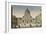 Vue de la Sorbonne vue de la place-null-Framed Giclee Print
