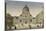 Vue de la Sorbonne vue de la place-null-Mounted Giclee Print