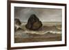Vue de mer, à Salerne-Achille Etna Michallon-Framed Giclee Print