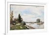 Vue De Meudon Du Pont De Sevres, 1866-Johan-Barthold Jongkind-Framed Giclee Print