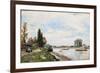 Vue De Meudon Du Pont De Sevres, 1866-Johan-Barthold Jongkind-Framed Giclee Print