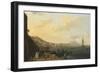 Vue de Naples avec le Vésuve-Claude Joseph Vernet-Framed Giclee Print