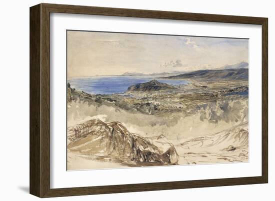 Vue de Nice-Paul Huet-Framed Giclee Print