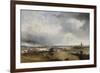 Vue de Paris prise des hauteurs de Passy, vers 1830-Charles Mozin-Framed Giclee Print