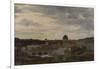 Vue de Rome par temps d'orage-Pierre Henri de Valenciennes-Framed Giclee Print