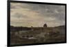 Vue de Rome par temps d'orage-Pierre Henri de Valenciennes-Framed Giclee Print