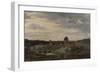 Vue de Rome par temps d'orage-Pierre Henri de Valenciennes-Framed Giclee Print