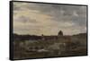 Vue de Rome par temps d'orage-Pierre Henri de Valenciennes-Framed Stretched Canvas