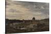 Vue de Rome par temps d'orage-Pierre Henri de Valenciennes-Stretched Canvas