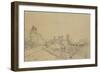 Vue de Rome prise du Pincio-Victor Baltard-Framed Giclee Print