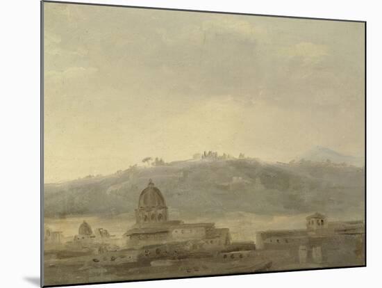 Vue de Rome-Pierre Henri de Valenciennes-Mounted Giclee Print