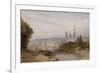 Vue de Rouen-William Callow-Framed Giclee Print