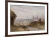 Vue de Rouen-William Callow-Framed Giclee Print