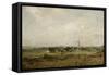 Vue de Salisbury-John Constable-Framed Stretched Canvas