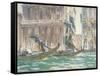 Vue de Venise (sur le canal), vers 1906-John Singer Sargent-Framed Stretched Canvas