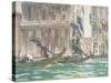 Vue de Venise (sur le canal), vers 1906-John Singer Sargent-Stretched Canvas