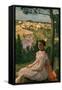 Vue De Village (View of Castelnau Village, France), 1868-Frederic Bazille-Framed Stretched Canvas