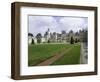 Vue ded la façade principale et la Cour du Cheval Blanc-null-Framed Giclee Print