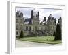 Vue ded la façade principale et la Cour du Cheval Blanc-null-Framed Giclee Print