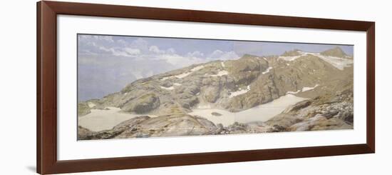 Vue des lacs blancs-Eugène Viollet-le-Duc-Framed Giclee Print